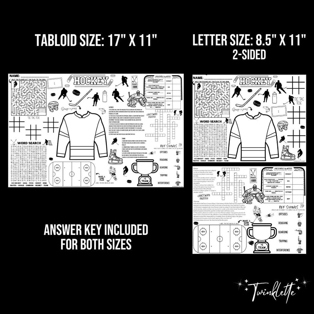 Hockey Placemat - Twinklette™