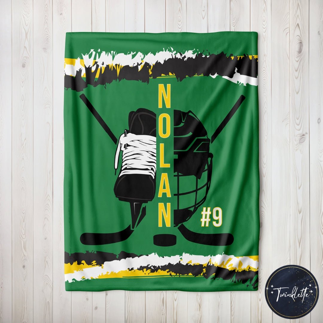 Hockey Player Blanket - Twinklette™