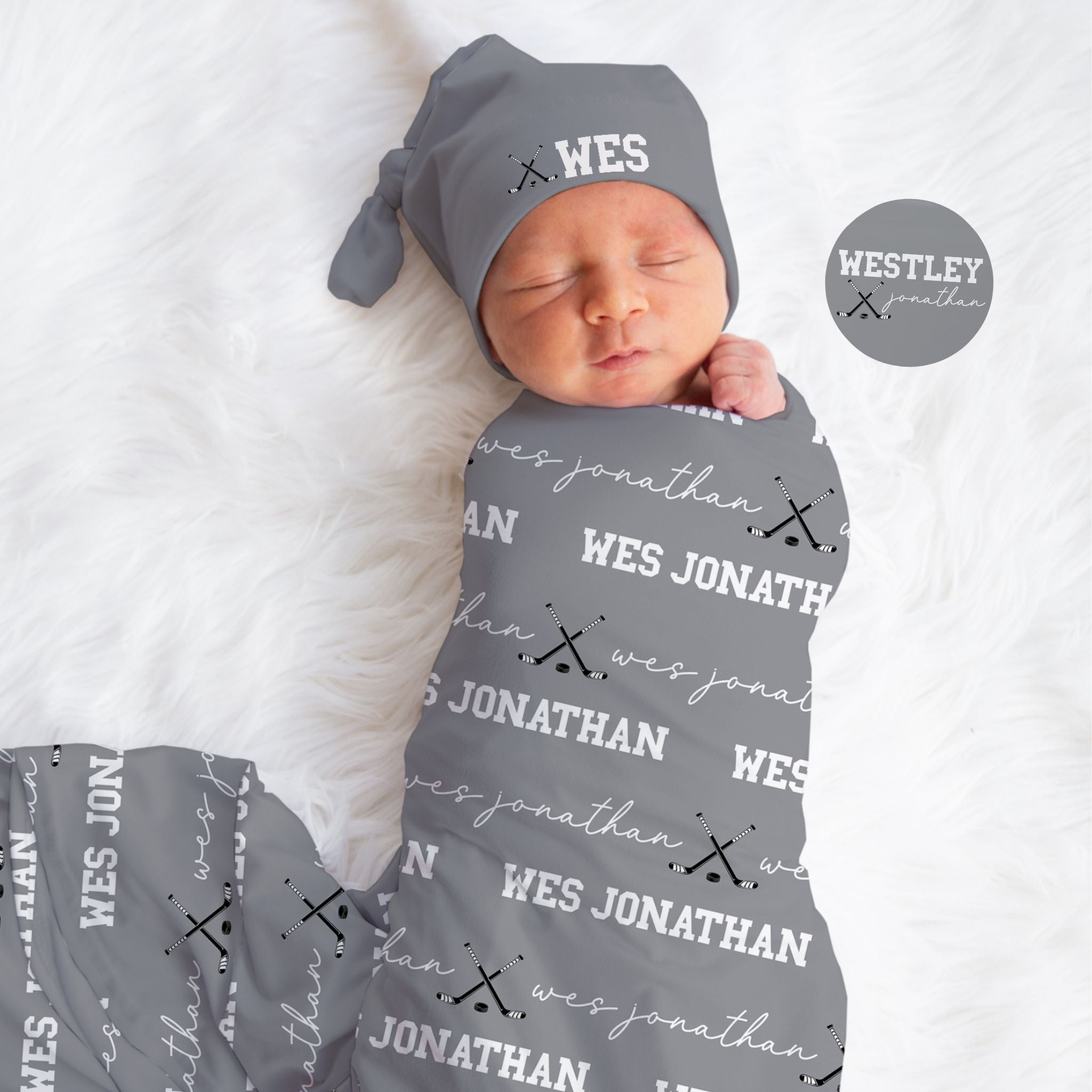 Hockey Swaddle Set - Twinklette™