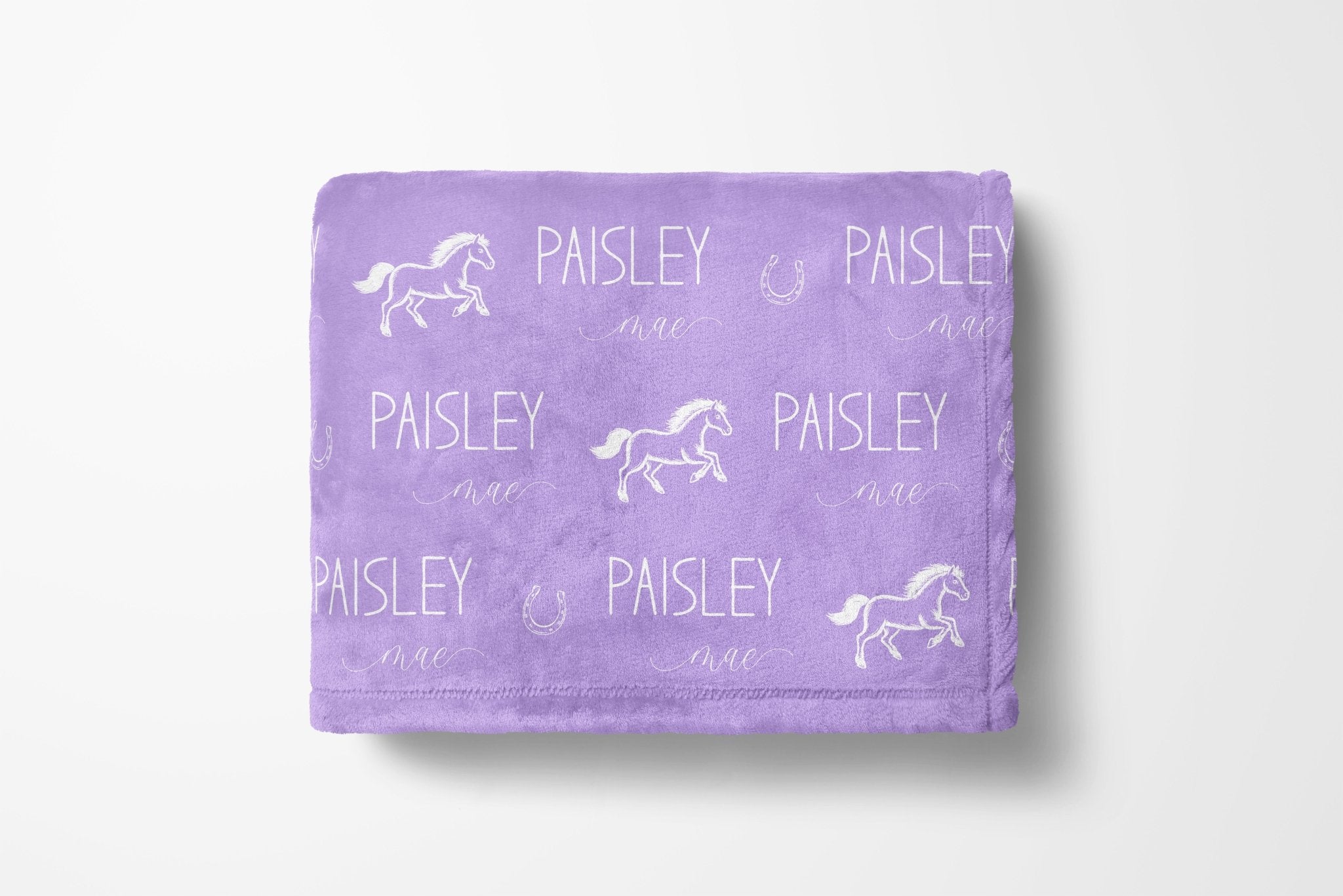 Horse Baby Minky Blanket - Twinklette™