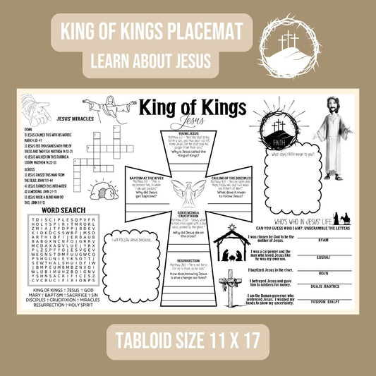 King of Kings Placemat - Twinklette™