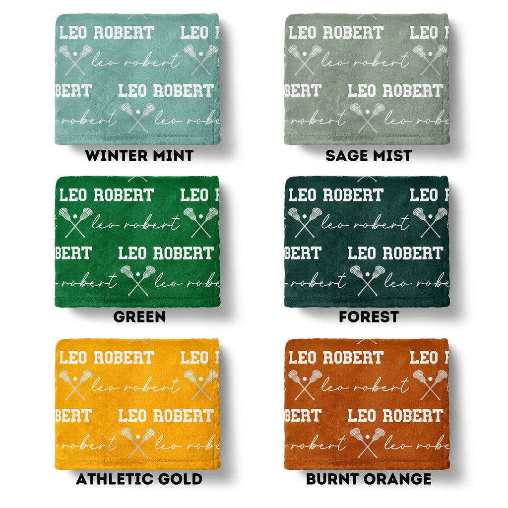 Lacrosse Baby Minky Blanket - Twinklette™