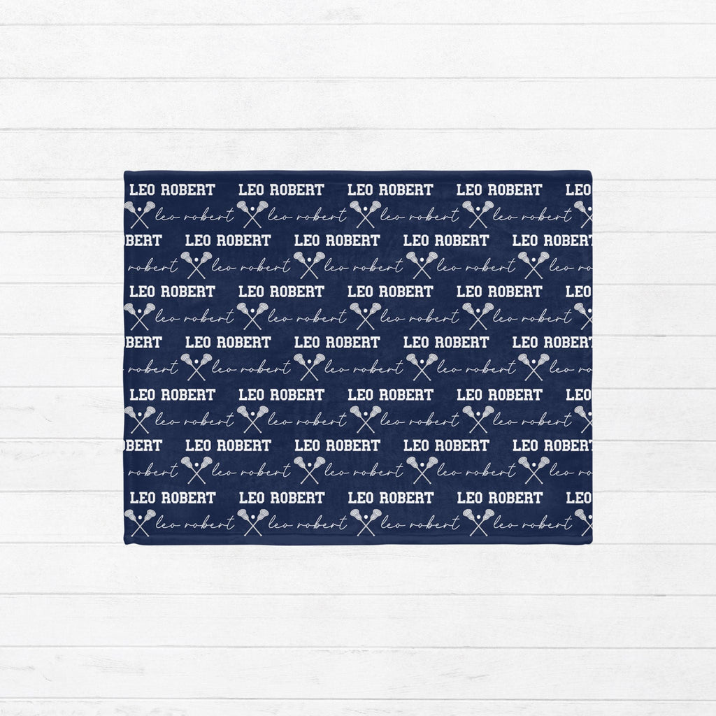 Lacrosse Baby Minky Blanket - Twinklette™