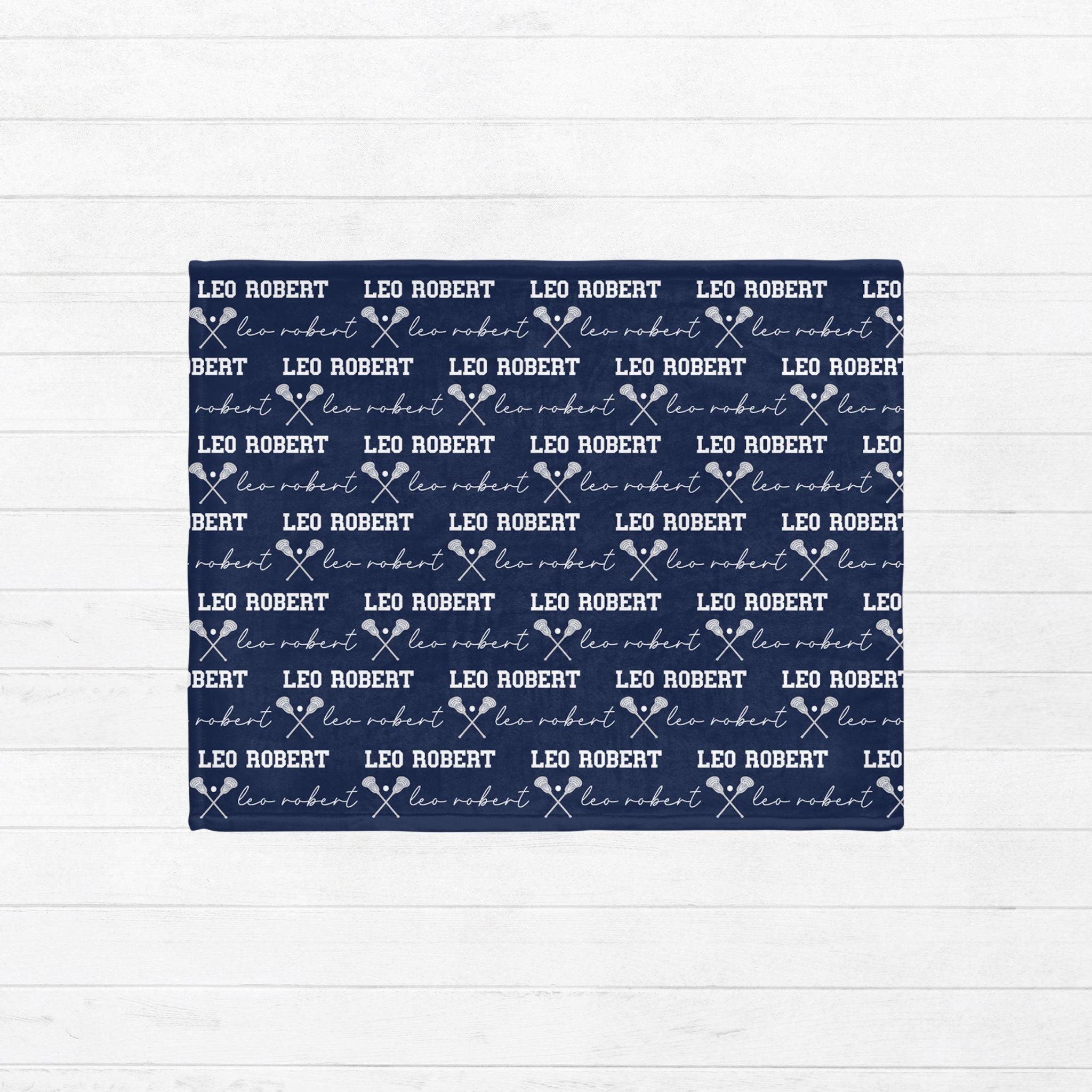 Lacrosse Baby Minky Blanket - Twinklette™