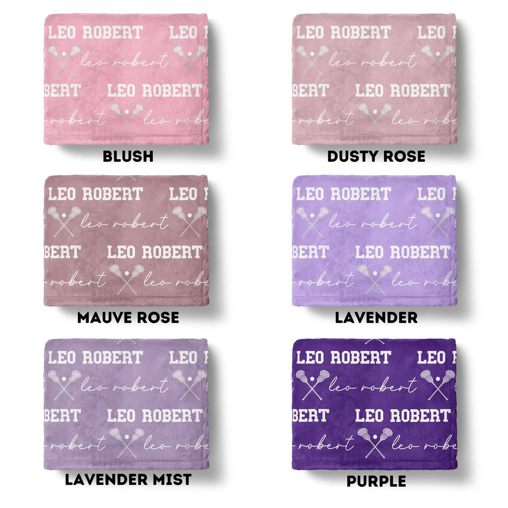 Lacrosse Baby Minky Blanket - Twinklette™