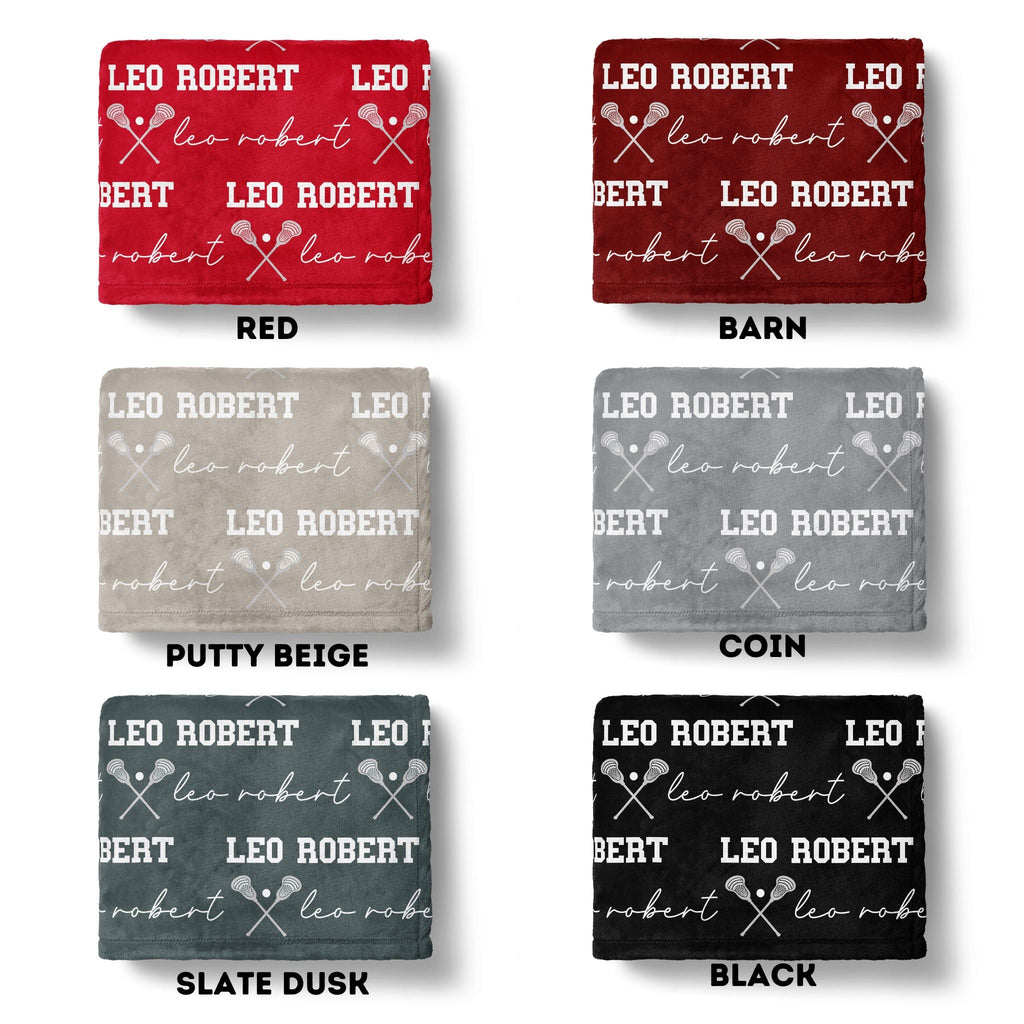 Lacrosse Baby Minky Blanket - Twinklette™