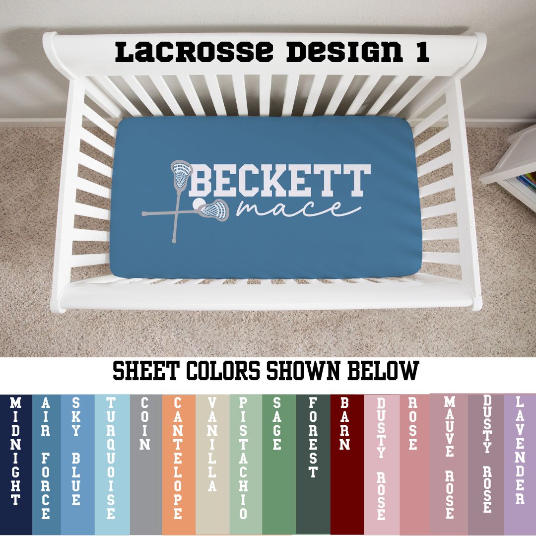 Lacrosse Crib Sheet - Twinklette™