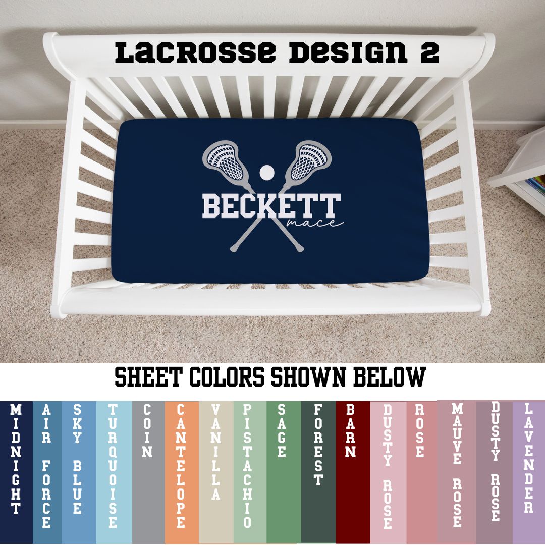 Lacrosse Crib Sheet - Twinklette™