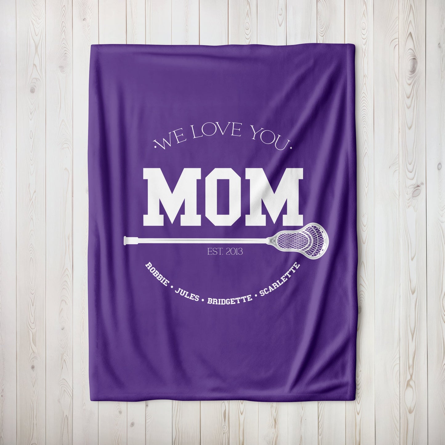 Lacrosse Dad/Mom Blanket - Twinklette™