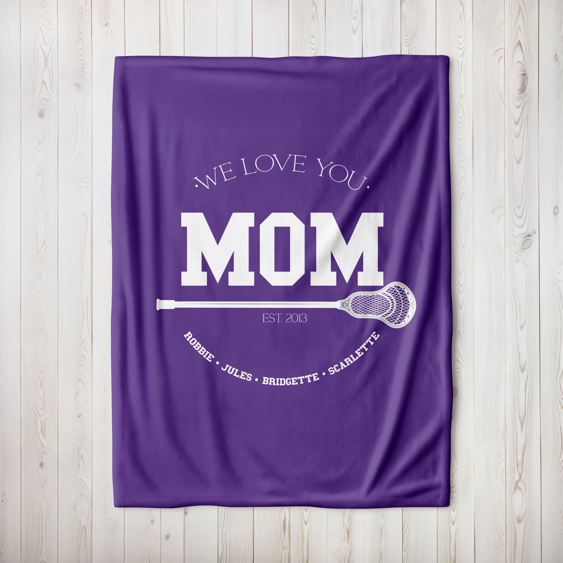 Lacrosse Dad/Mom Blanket - Twinklette™