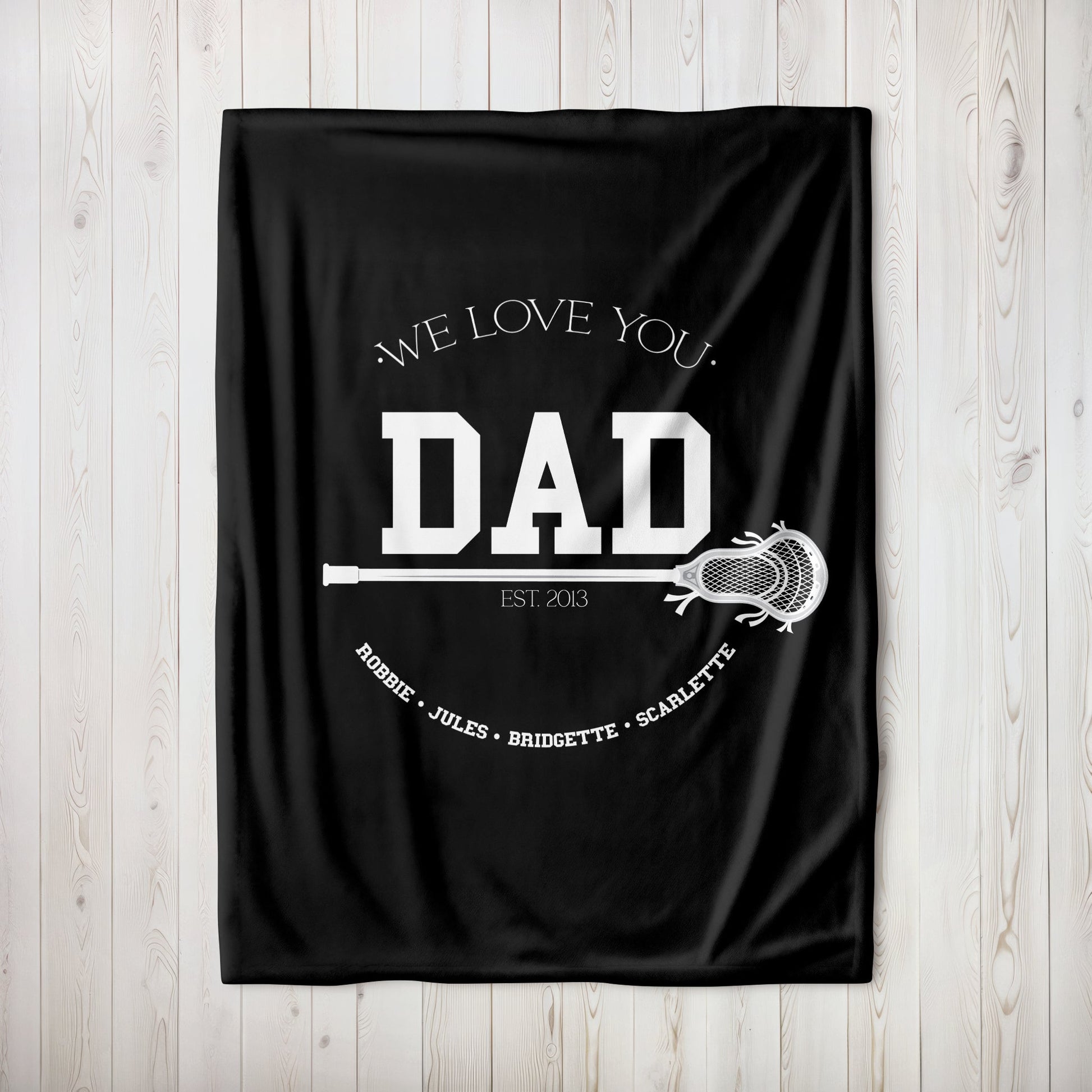 Lacrosse Dad/Mom Blanket - Twinklette™