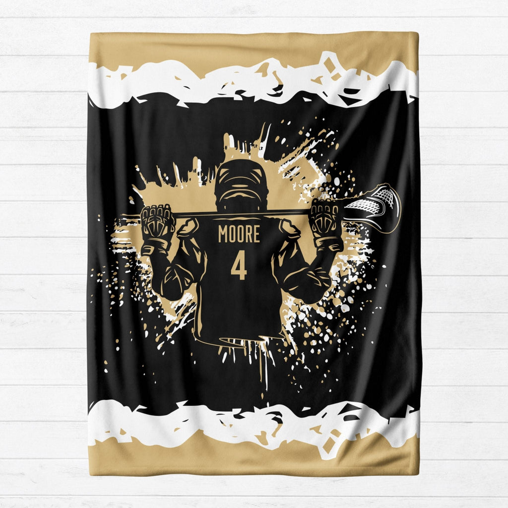 Lacrosse Player Blanket - Twinklette™