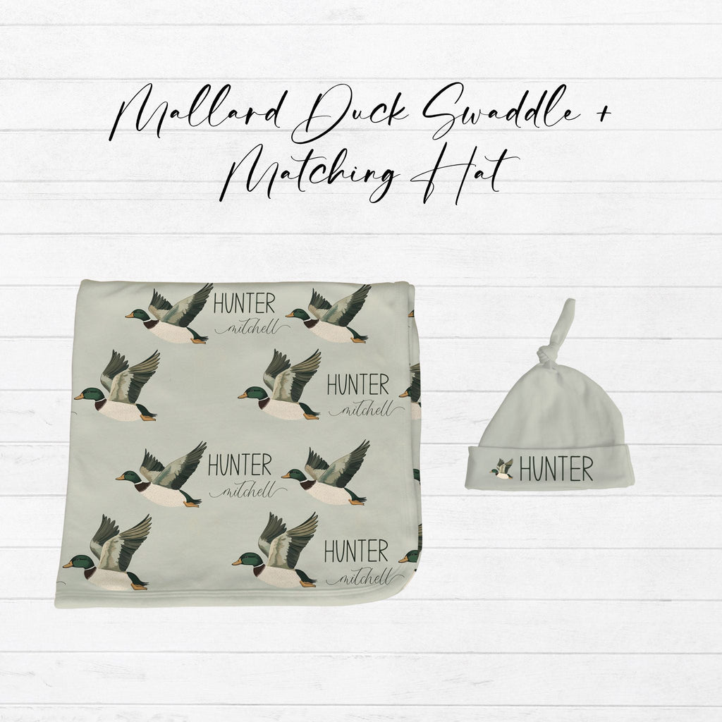 Mallard Duck Baby Knotted Hat - Twinklette™