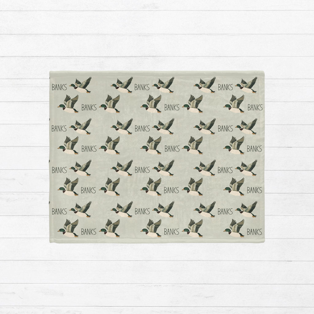 Mallard Duck Baby Minky Blanket - Twinklette™