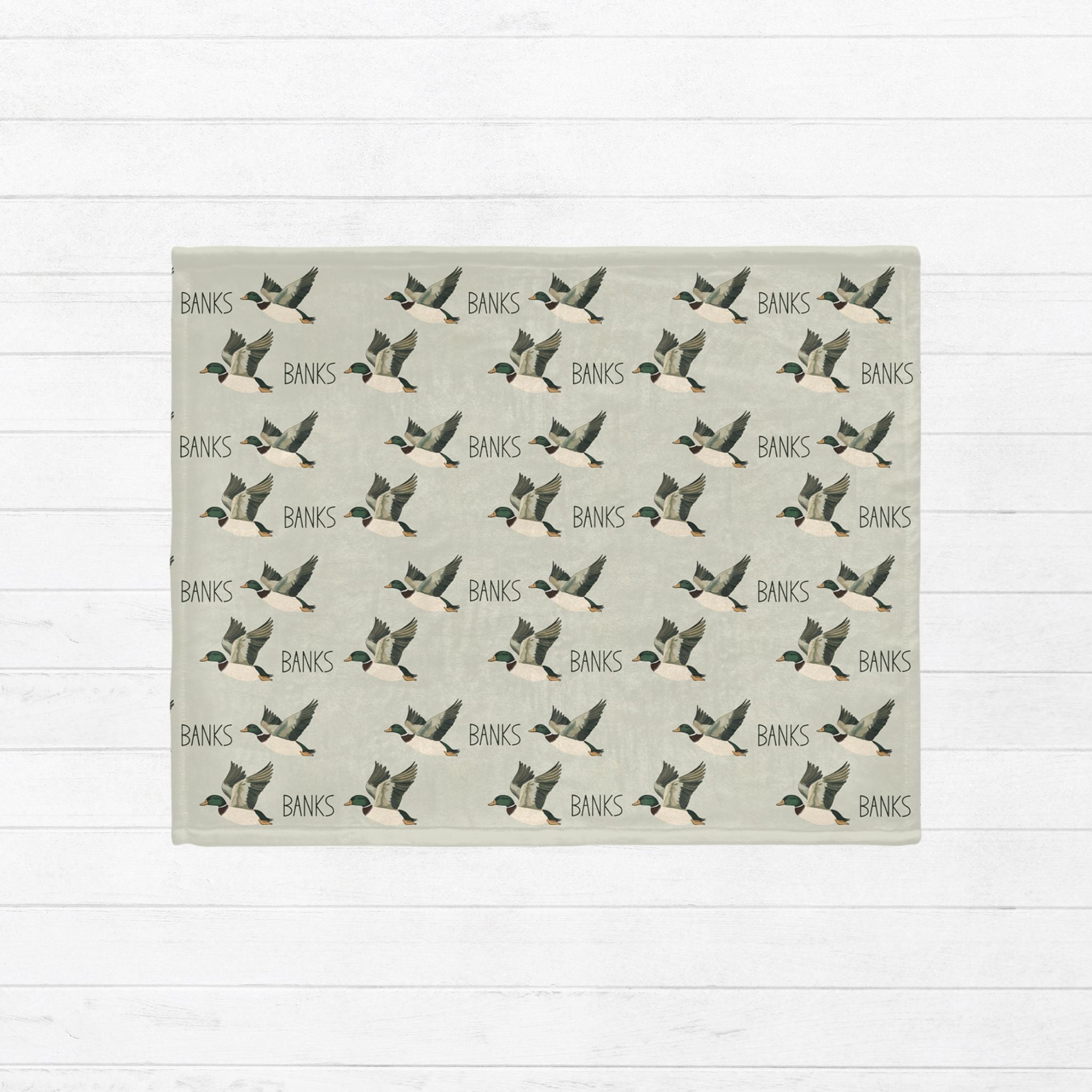 Mallard Duck Baby Minky Blanket - Twinklette™