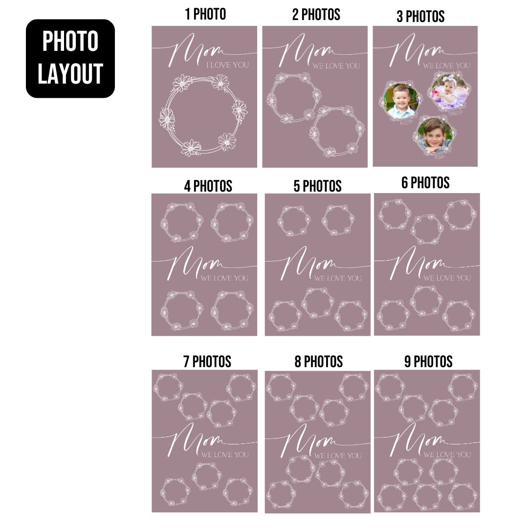 Mom Wildflower Photo Blanket - Twinklette™