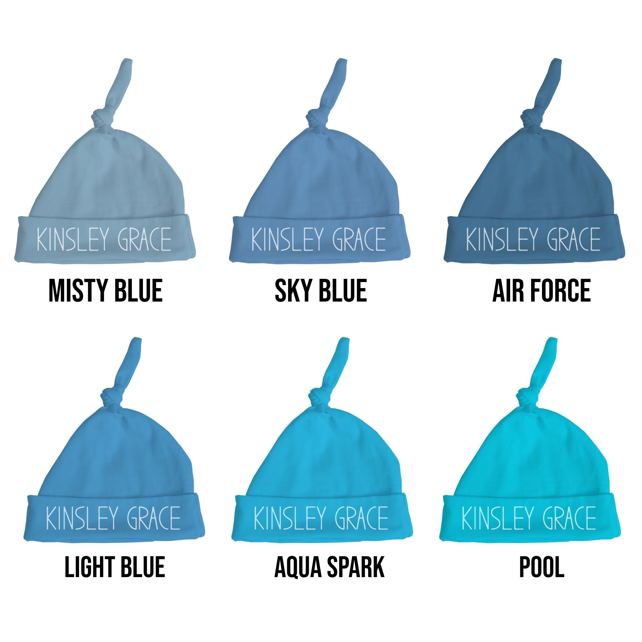 Name Baby Knotted Hat - Twinklette™