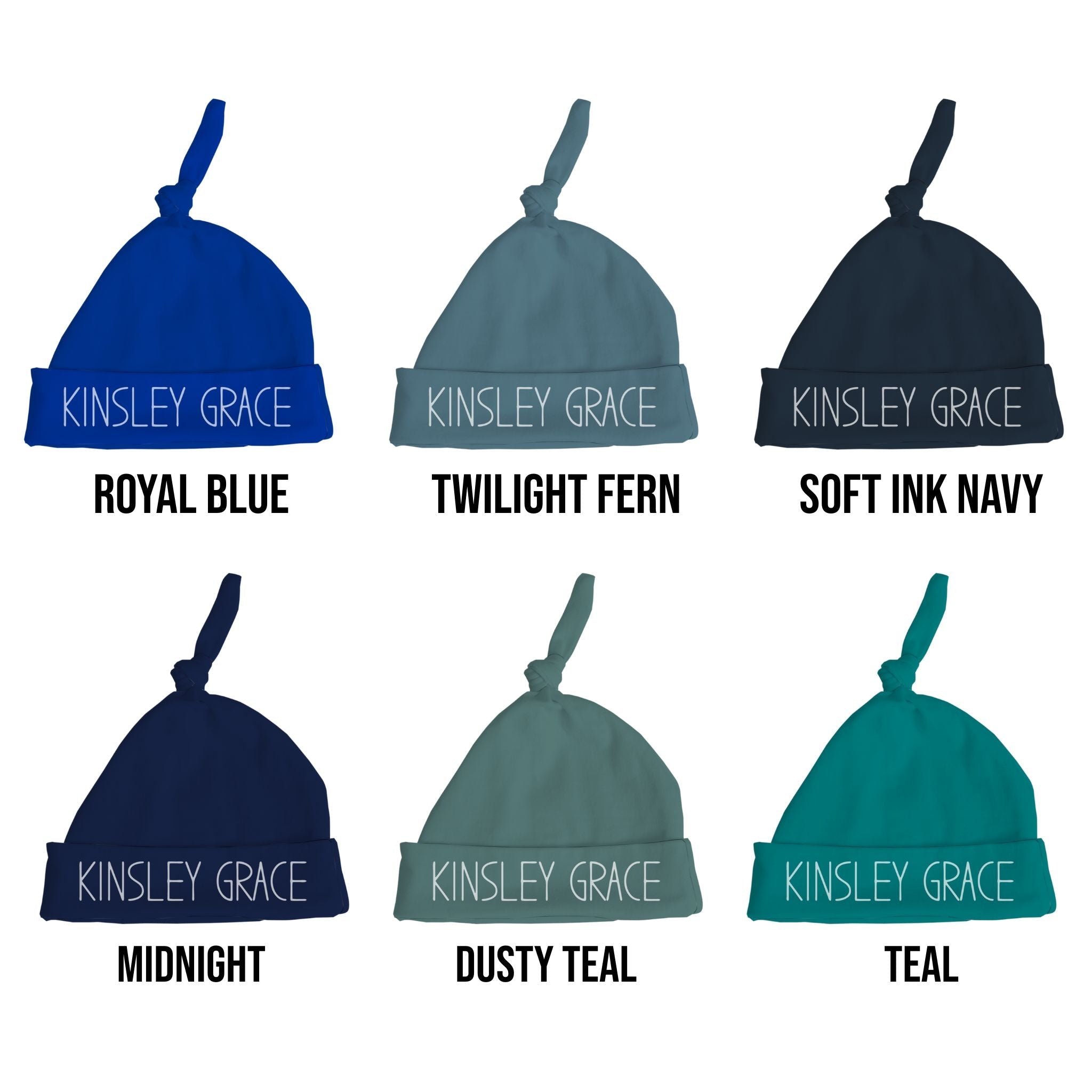 Name Baby Knotted Hat - Twinklette™