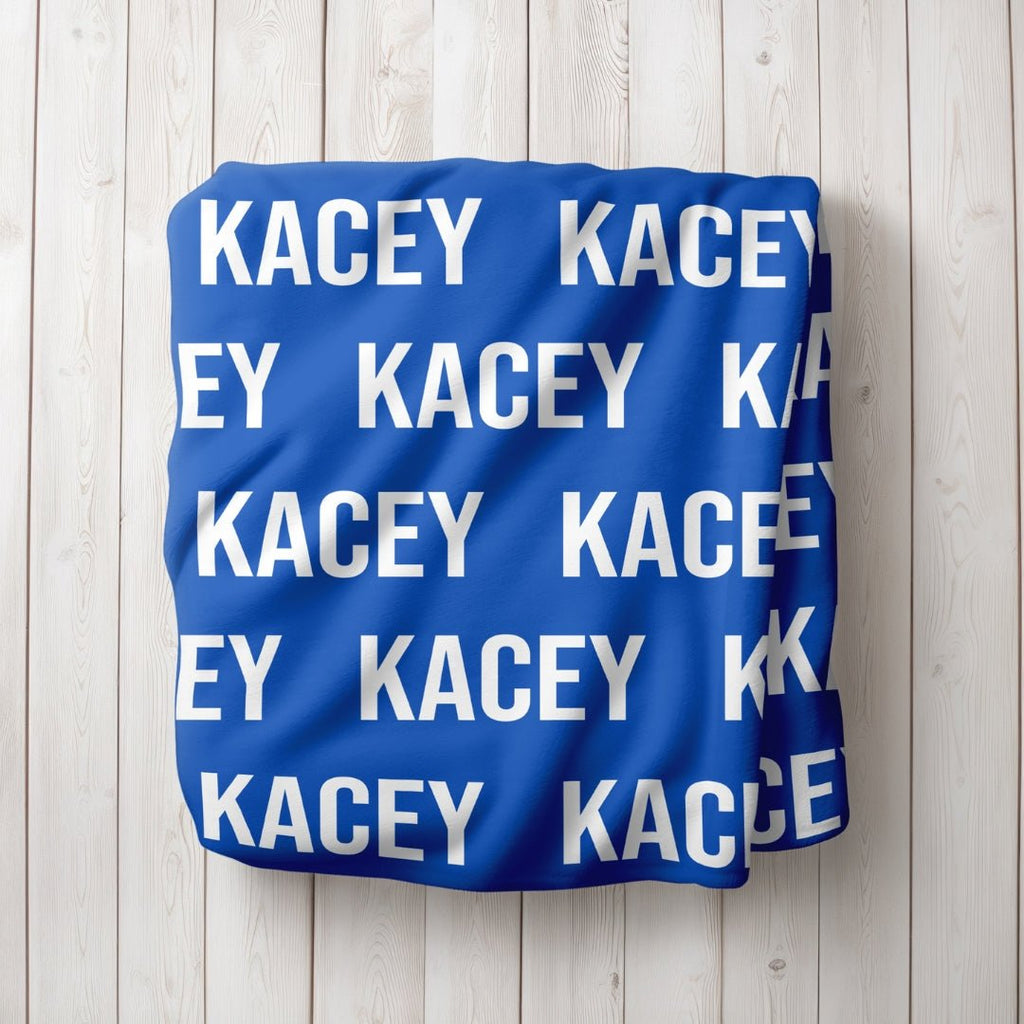 Name Block Blanket - Twinklette™
