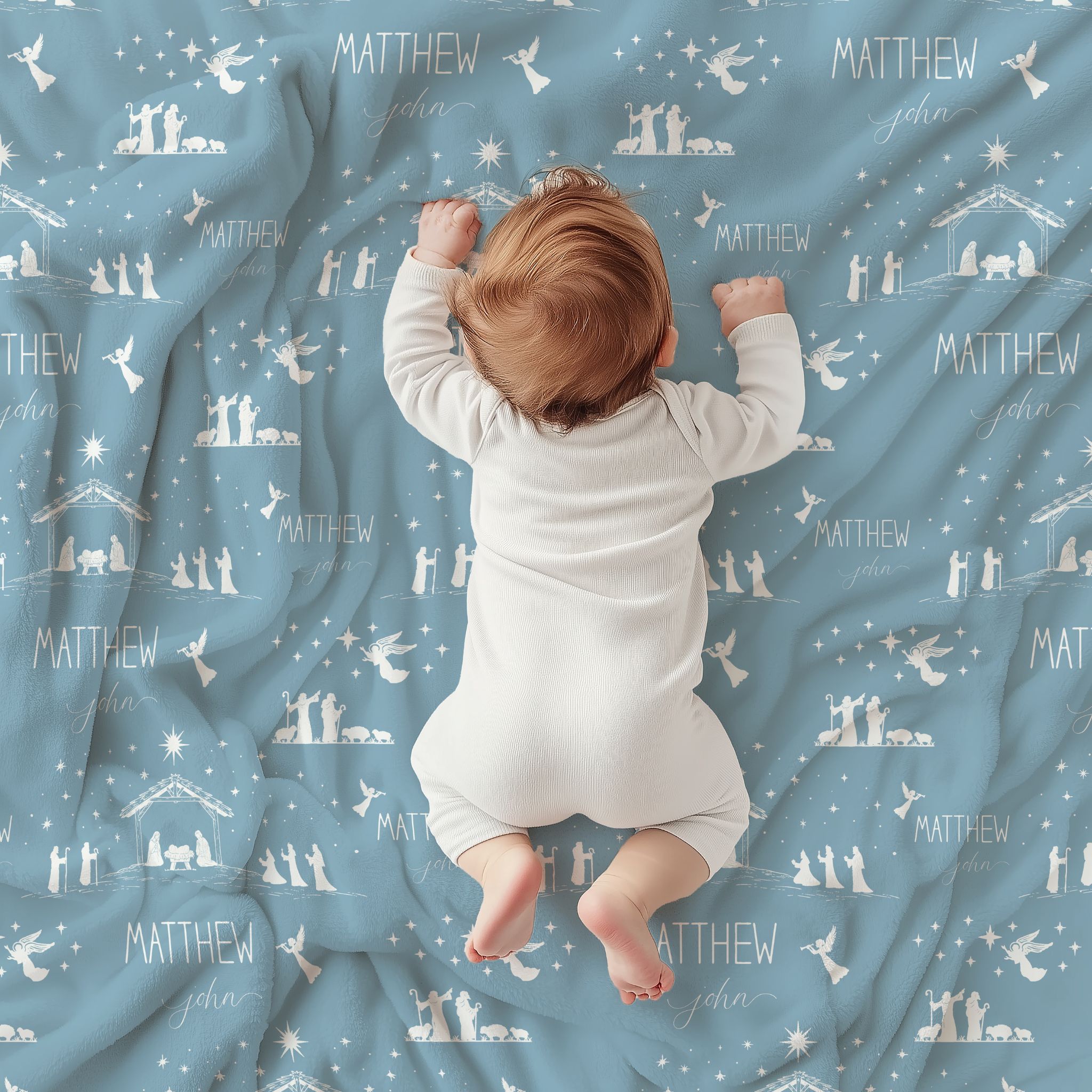 Nativity Baby Swaddle Bundle - Twinklette™