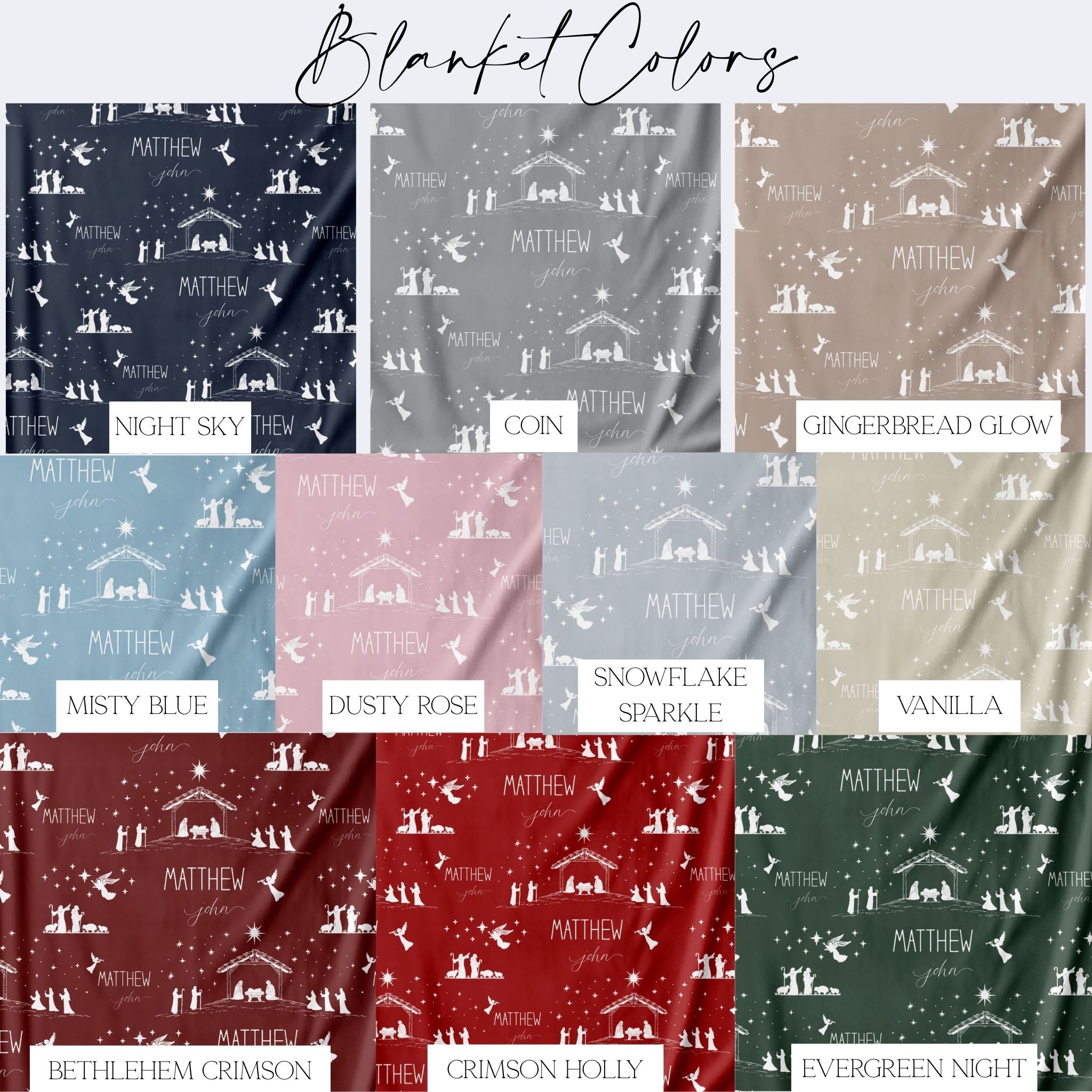 Nativity Baby Swaddle Bundle - Twinklette™