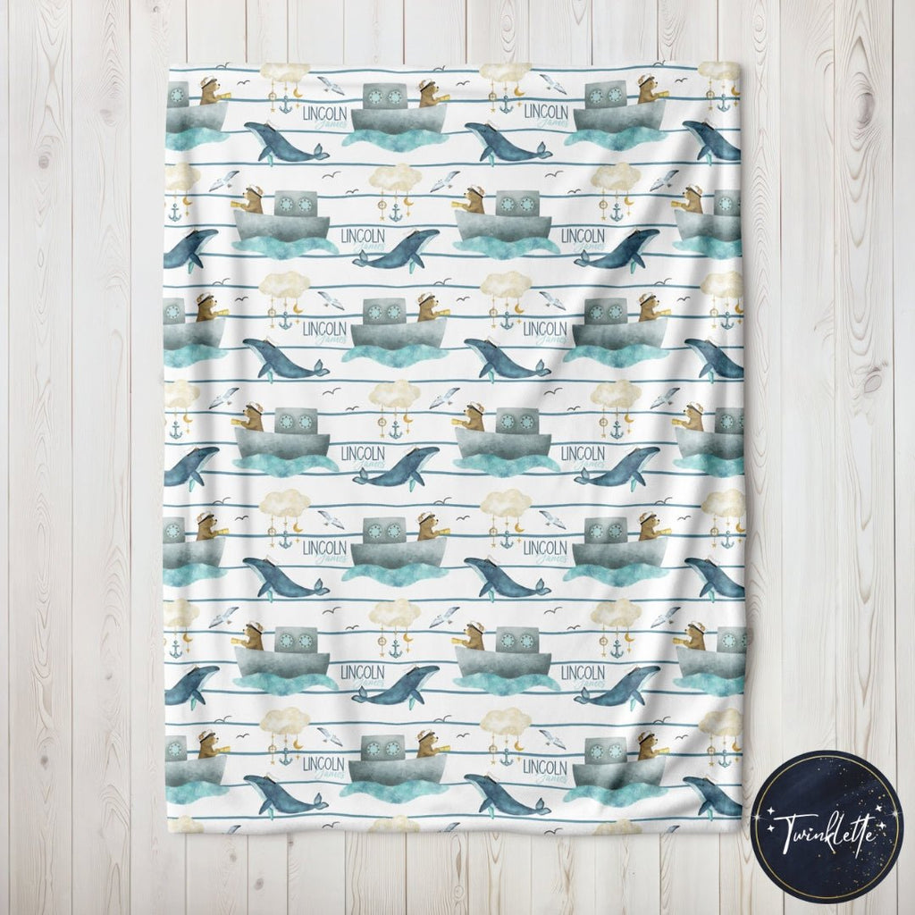 Nautical Baby Blanket - Twinklette™