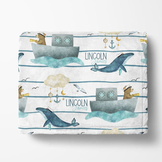 Nautical Baby Blanket - Twinklette™