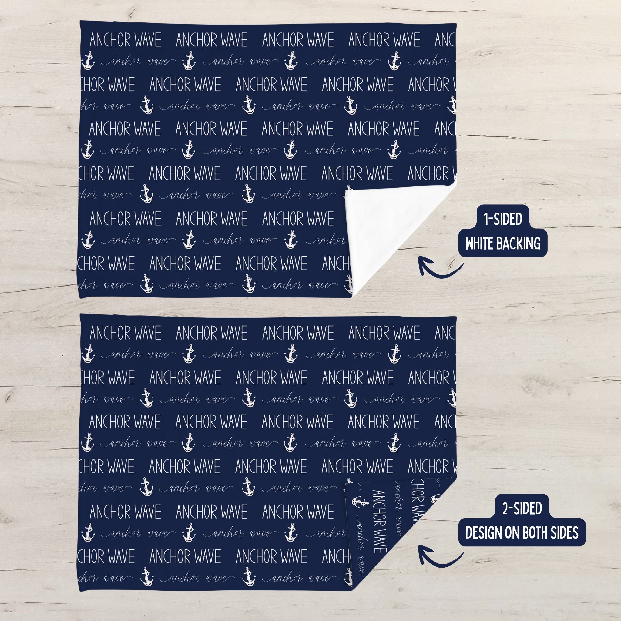Nautical Baby Minky Blanket - Twinklette™