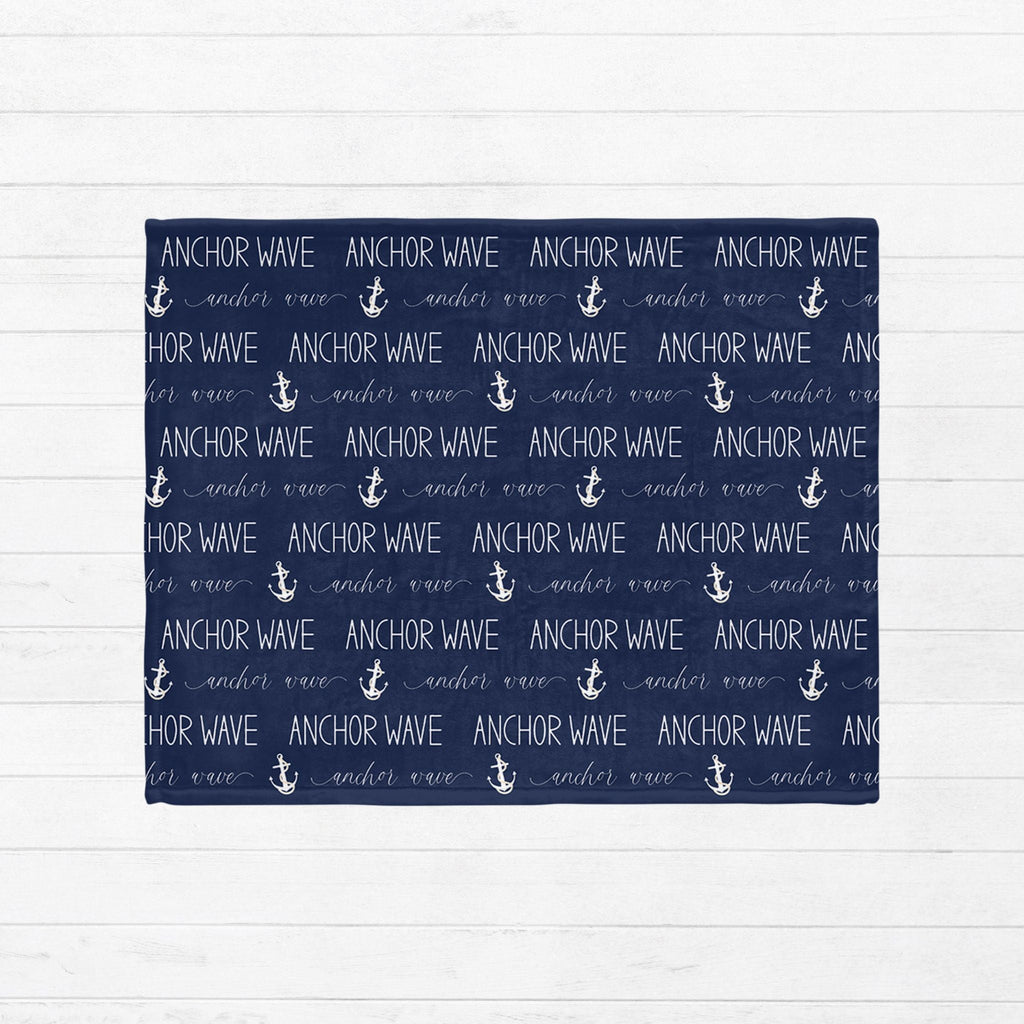 Nautical Baby Minky Blanket - Twinklette™