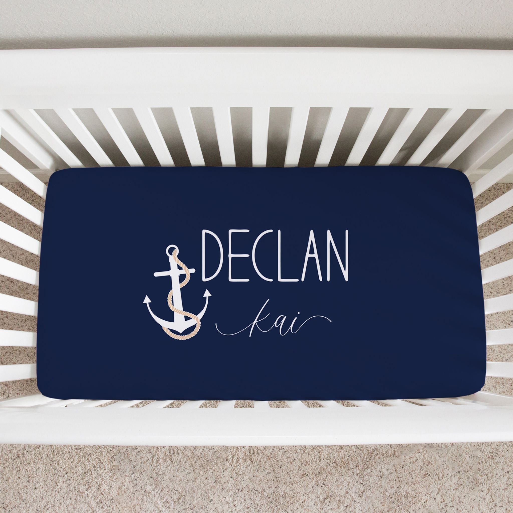 Nautical Crib Sheet - Twinklette™