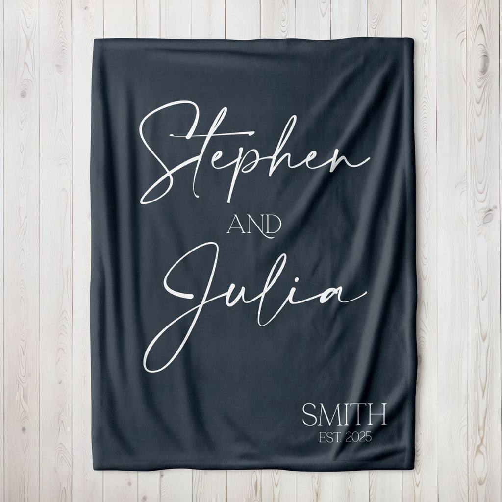 Newlywed Name Blanket - Twinklette™
