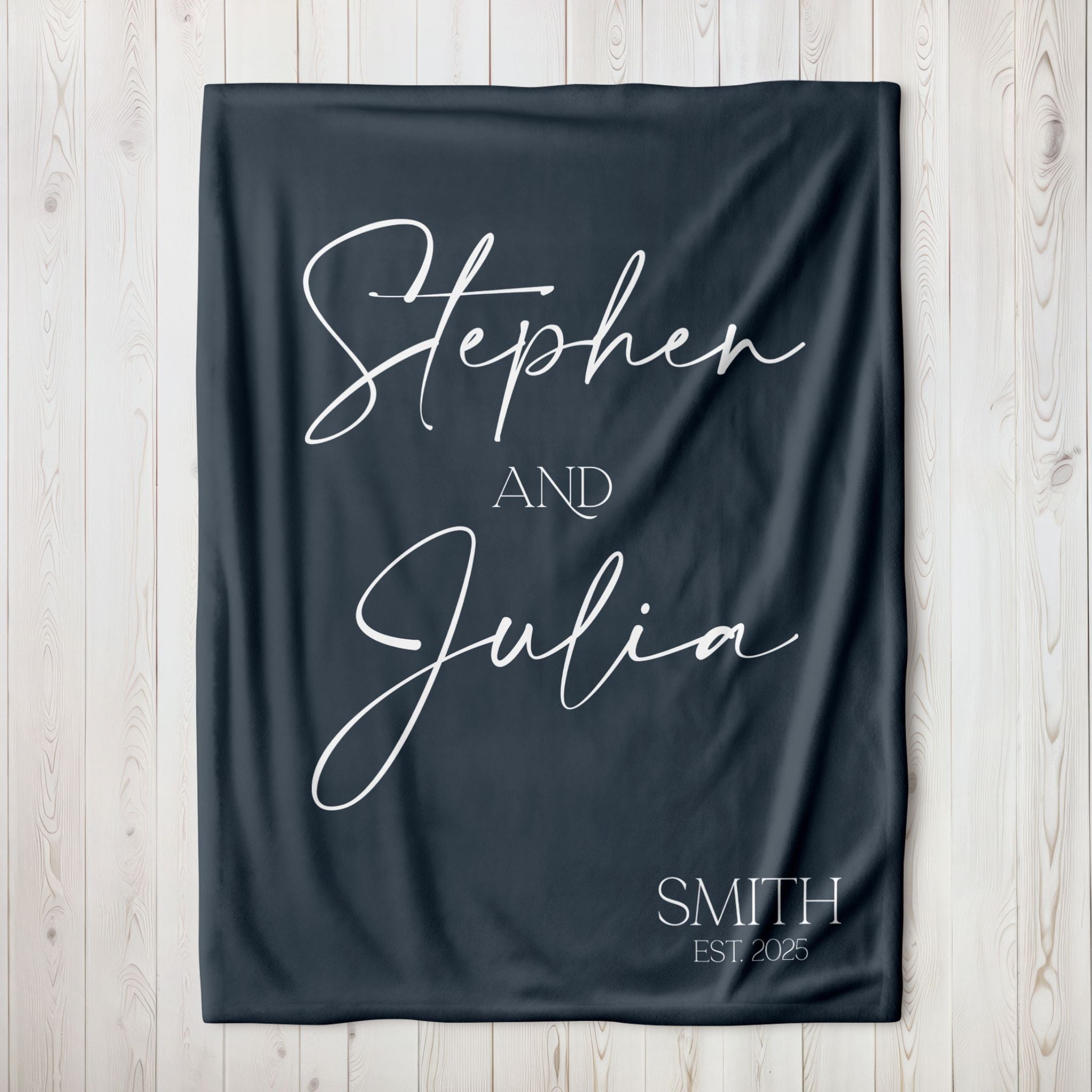Newlywed Name Blanket - Twinklette™
