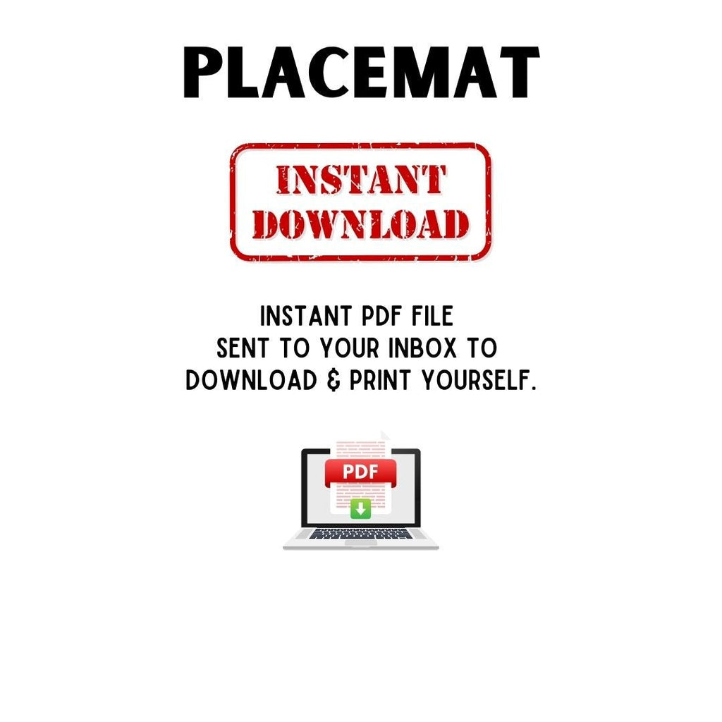 Nutcracker Activity Placemat - Twinklette™