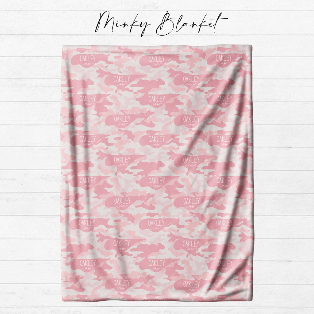 Pink Camo Blanket - Twinklette™