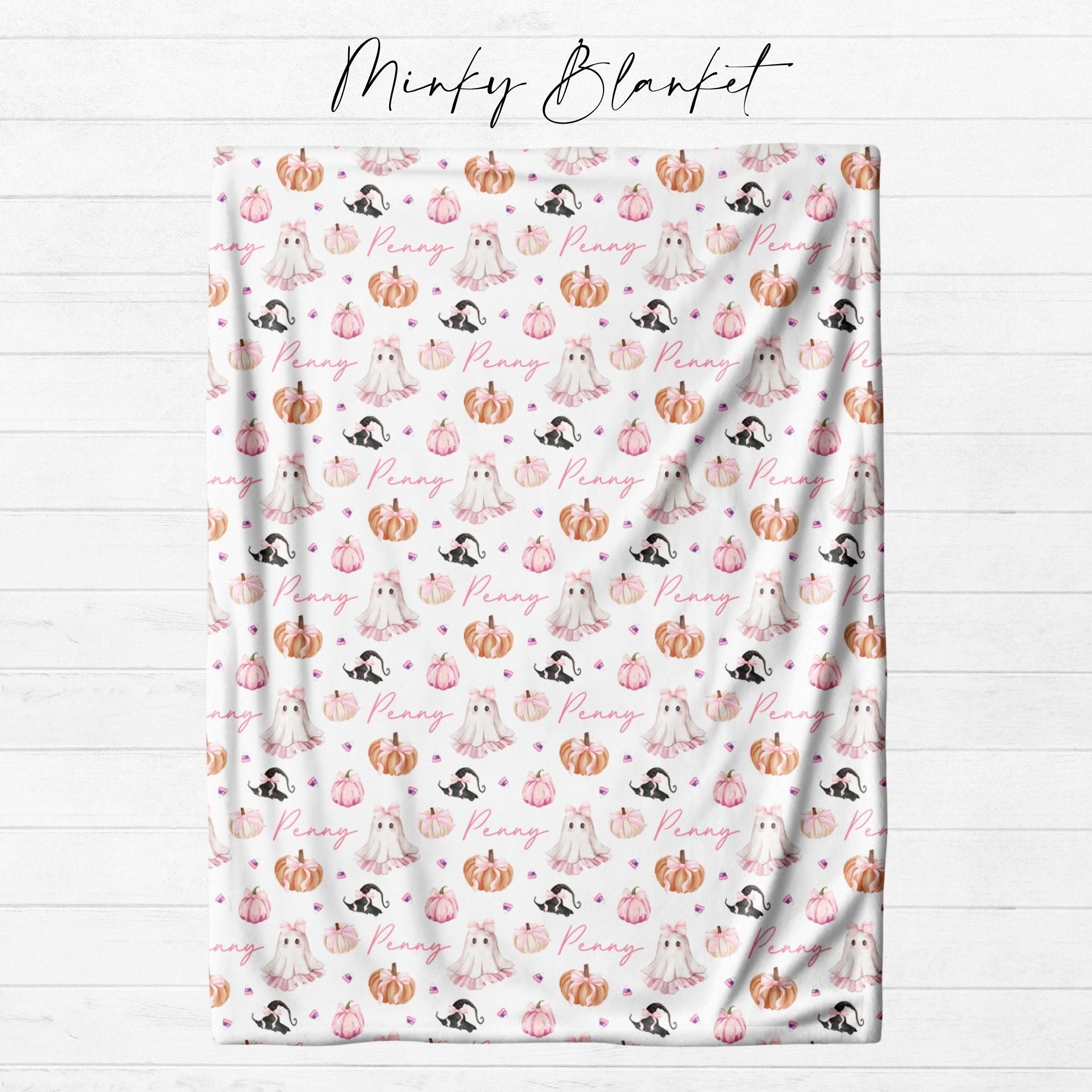 Pink Halloween Blanket - Twinklette™