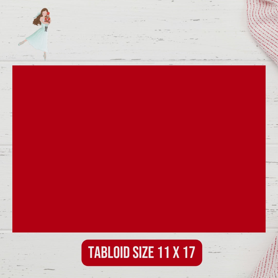 Nutcracker Activity Placemat