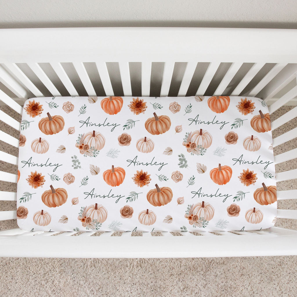 Pumpkin Crib Sheet - Twinklette™