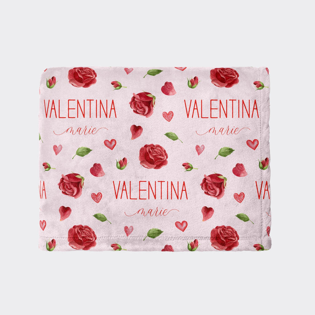Red Roses Baby Swaddle Bundle - Twinklette™