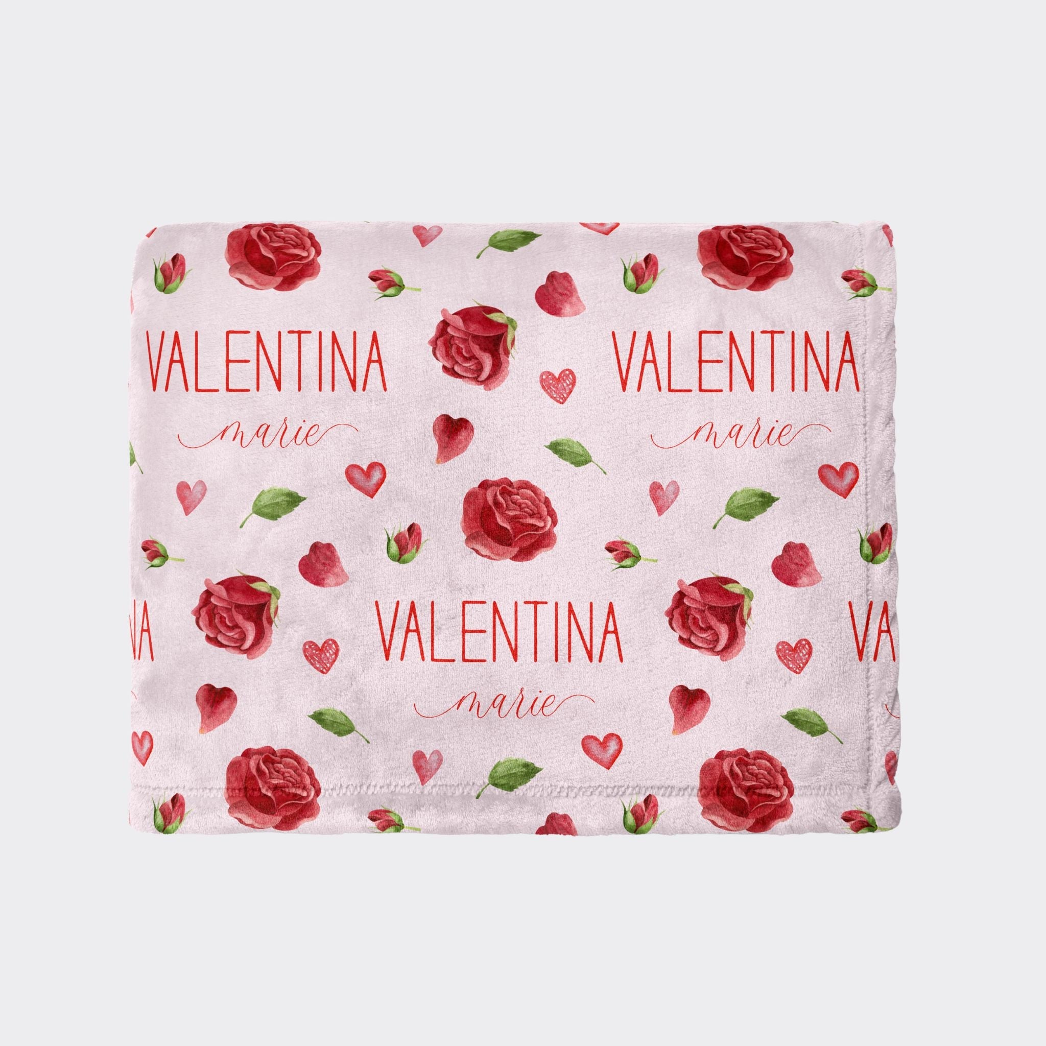 Red Roses Baby Swaddle Bundle - Twinklette™