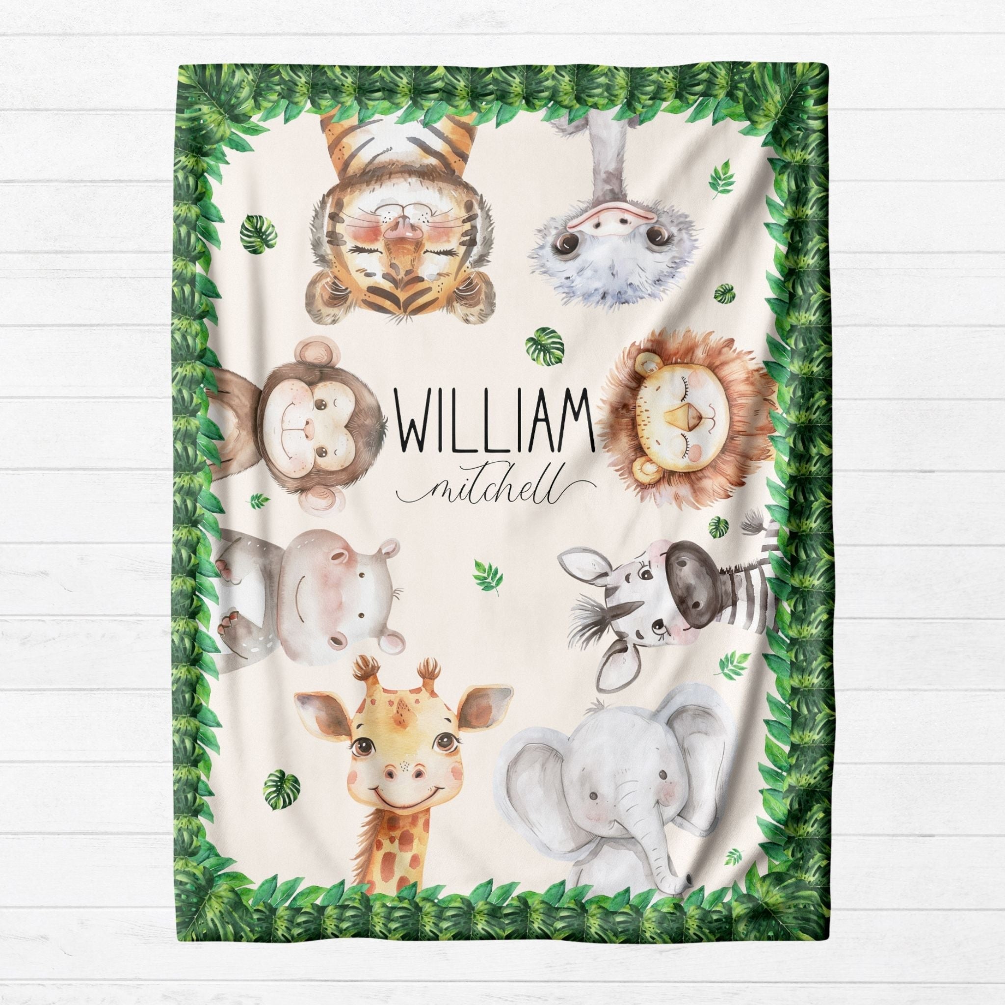 Safari Animals Blankets - Twinklette™
