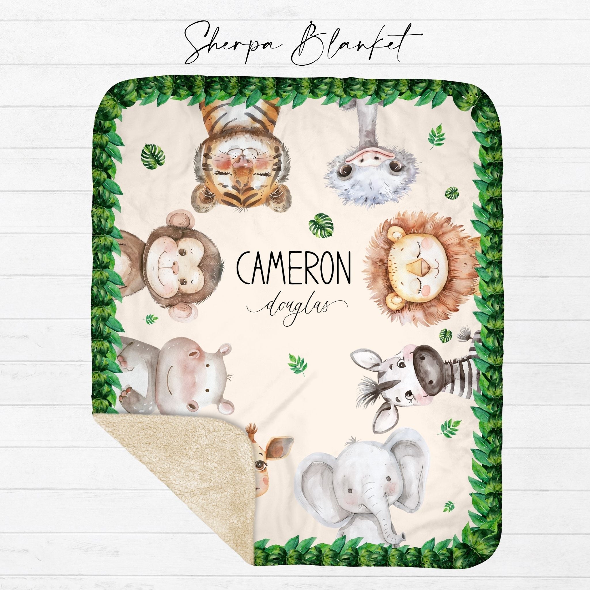 Safari Animals Blankets - Twinklette™