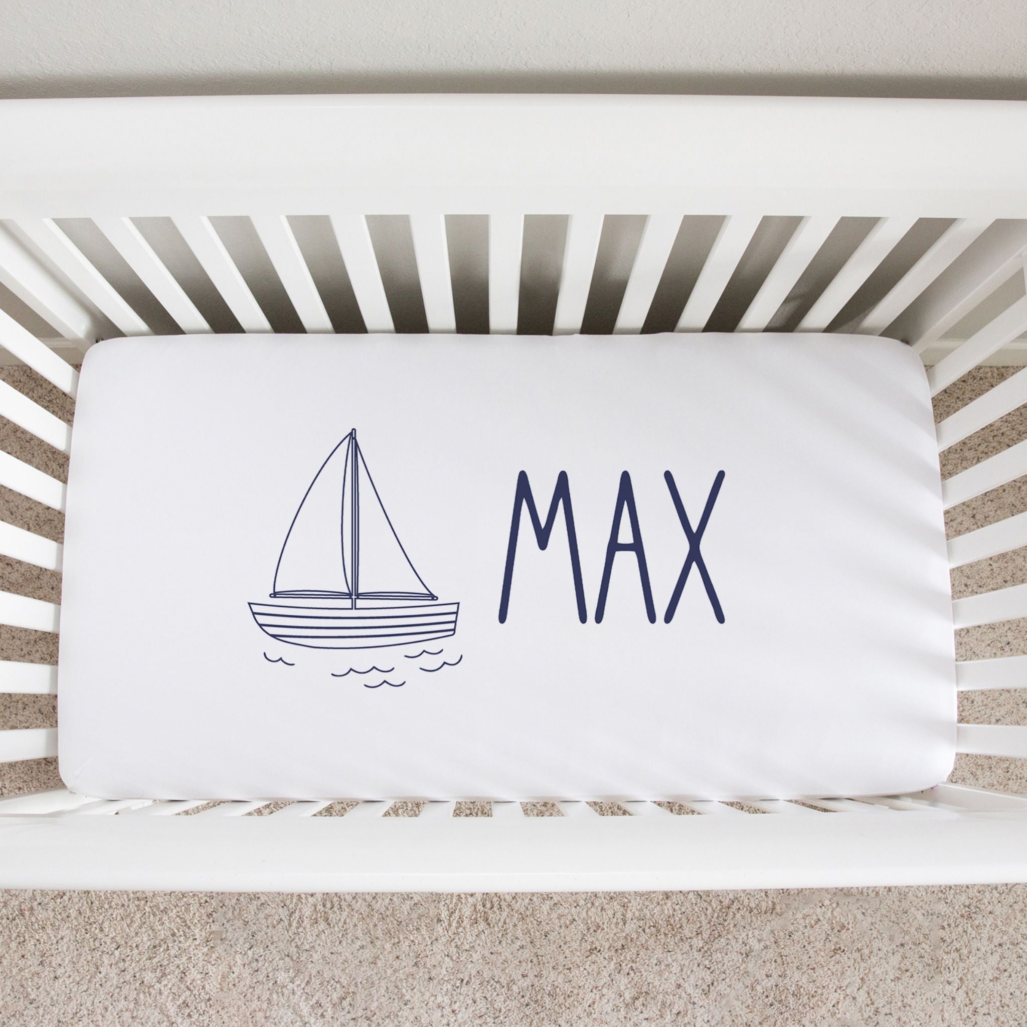 Sailing Crib Sheet - Twinklette™