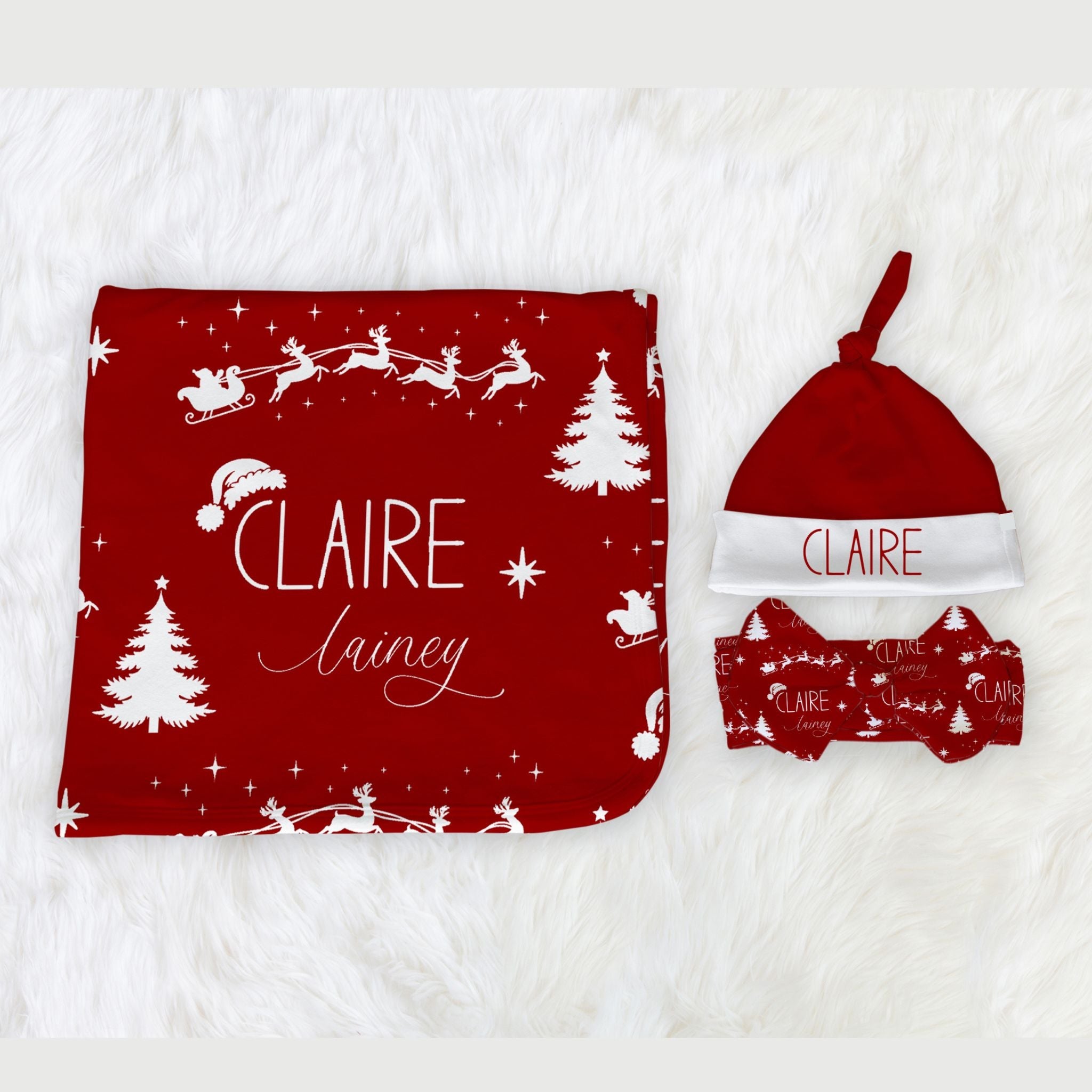 Santa Baby Swaddle Bundle - Twinklette™