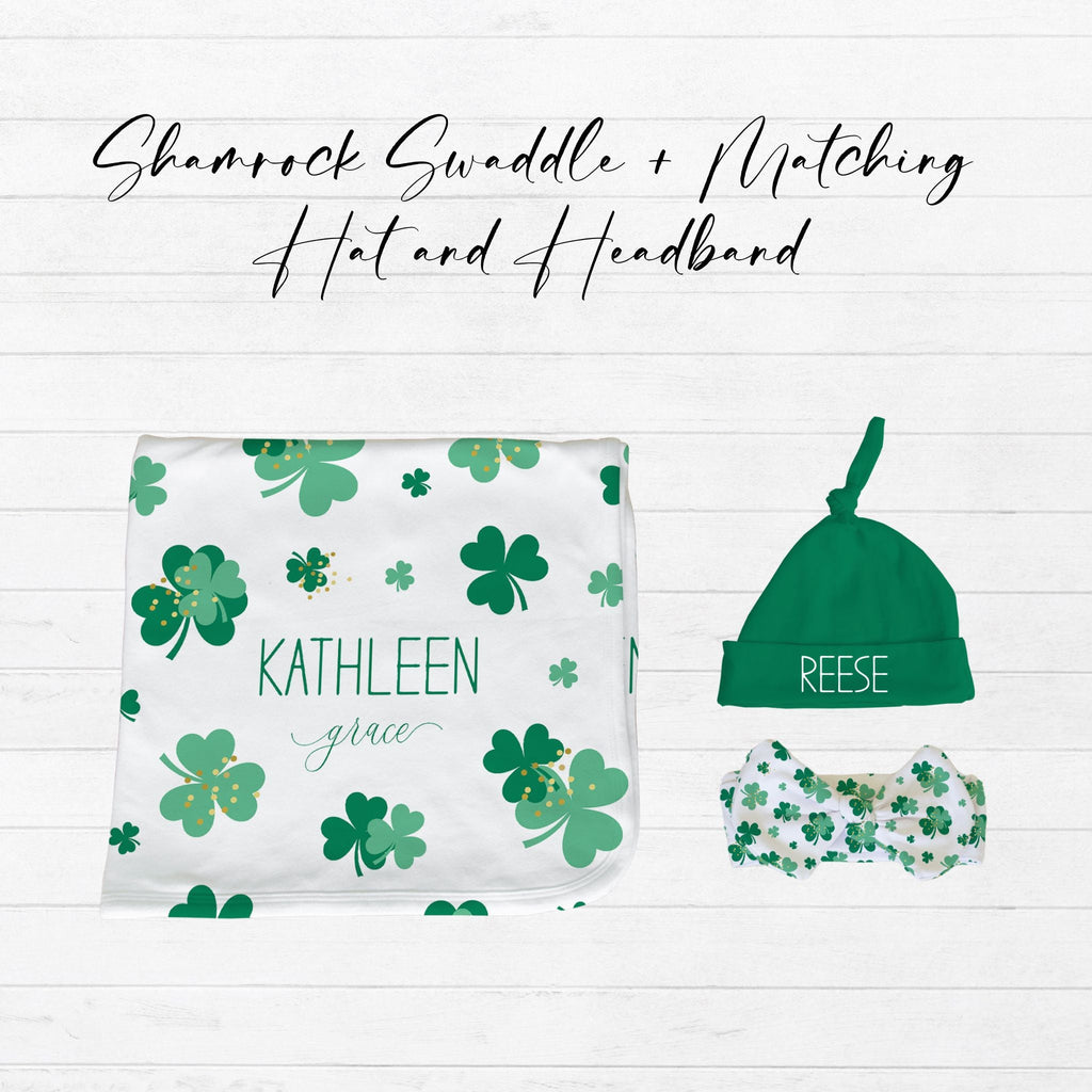 Shamrock Baby Swaddle - Twinklette™