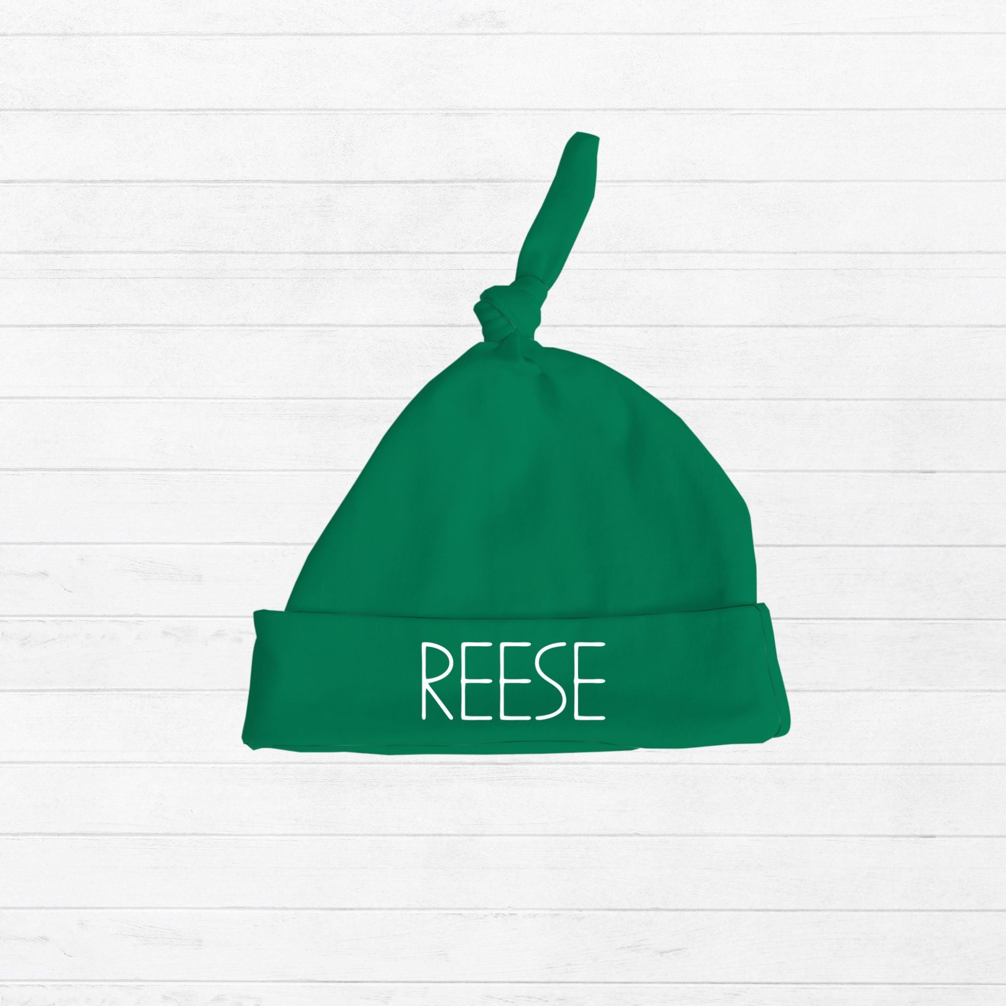 Shamrock Green Baby Knotted Hat - Twinklette™