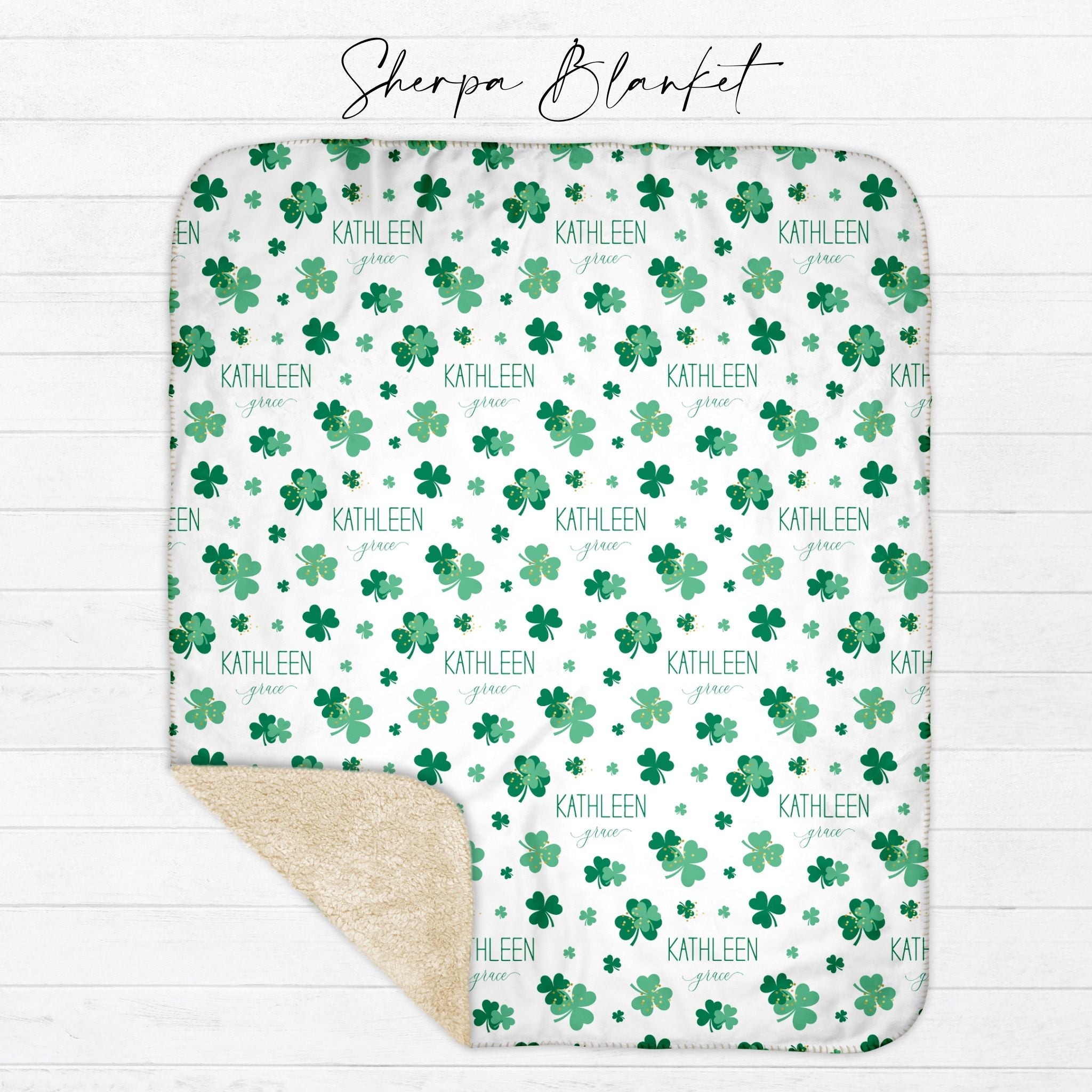 Shamrock Kids Blanket - Twinklette™