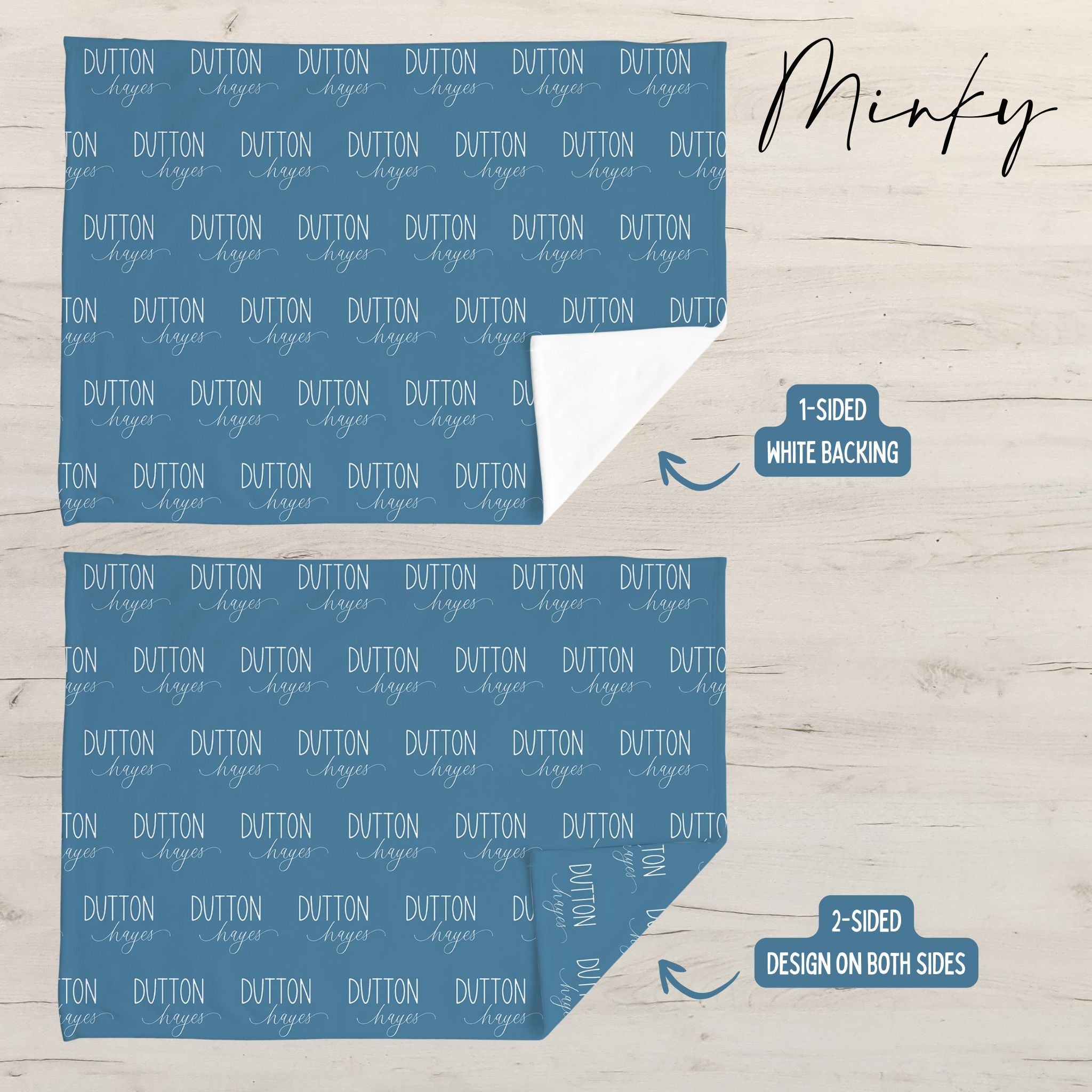 Signature Duo Baby Minky Blanket - Twinklette™
