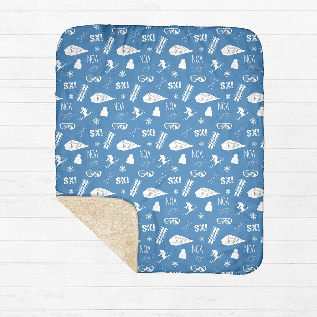Ski Sherpa Blankets - Twinklette™