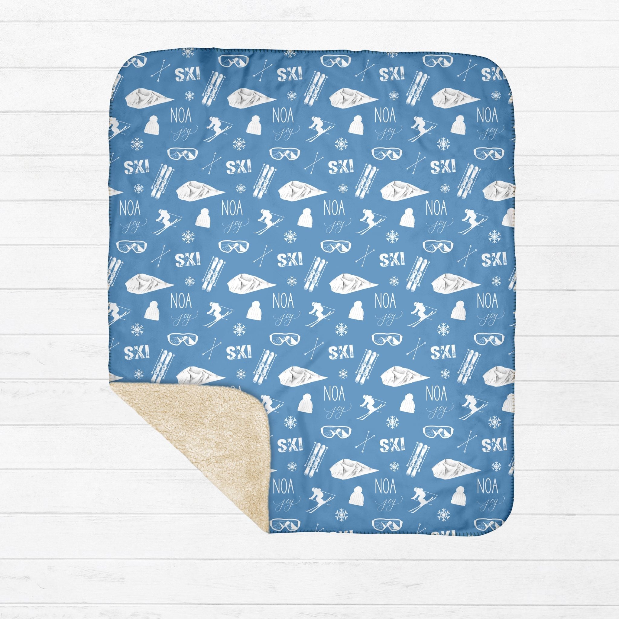 Ski Sherpa Blankets - Twinklette™
