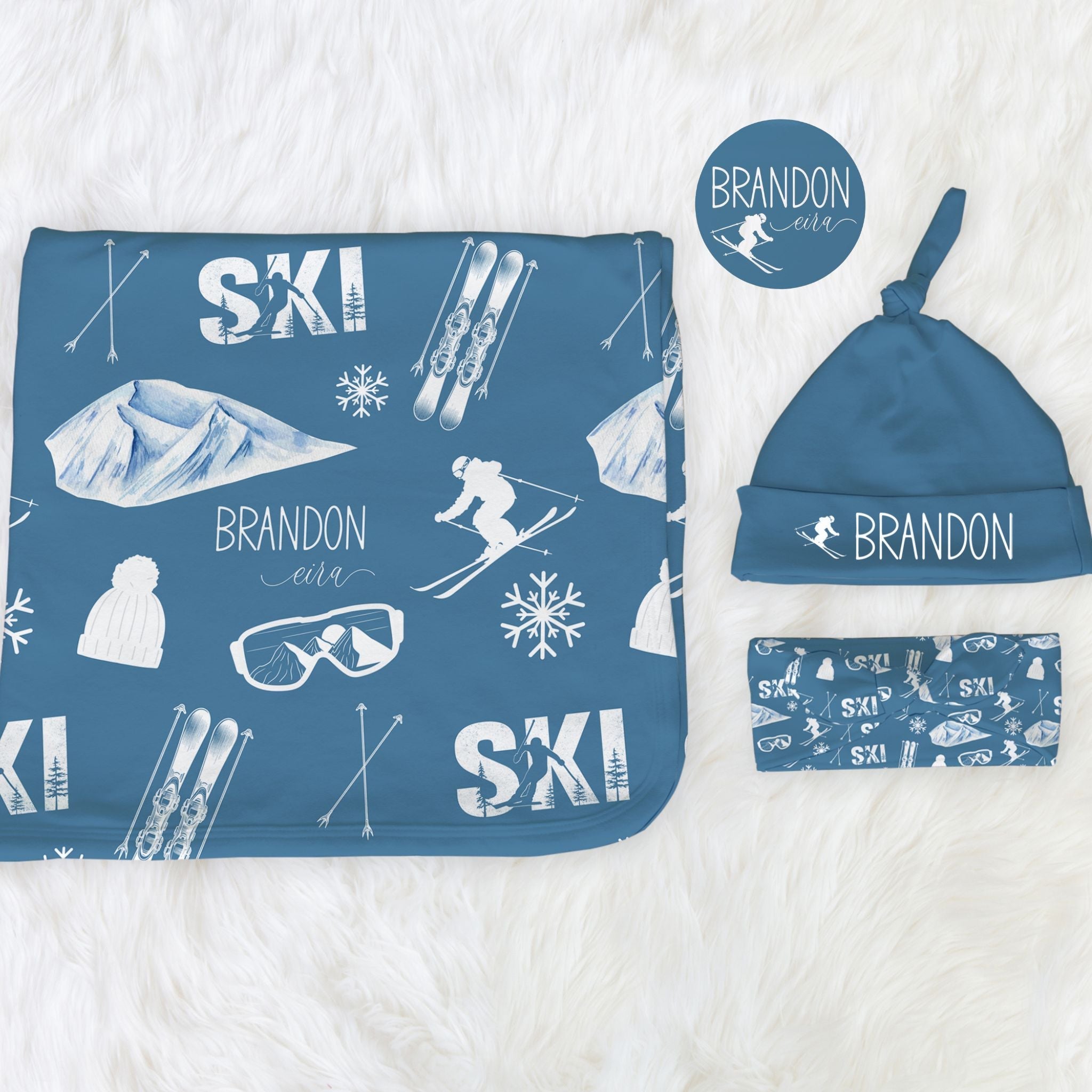 Ski Swaddle Set - Twinklette™